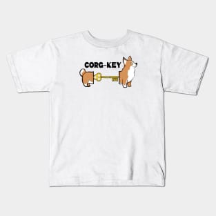 Corg-Key Kids T-Shirt